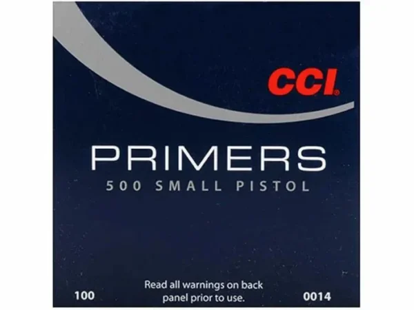 CCI Small Pistol Primer 500