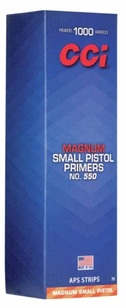 CCI APS Small Pistol Primers 550
