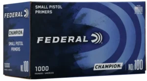 Federal Champion Small Pistol Primer .100