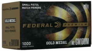 Federal Gold Medal Small Pistol Match Primer .GM100M