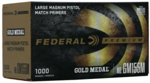 Federal Gold Medal Large Pistol Magnum Match Primer .GM155M