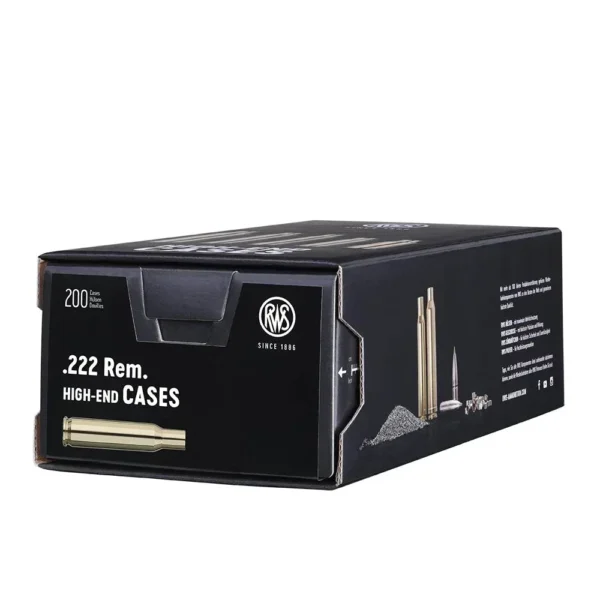 RWS Brass - .222 Rem (200) - Image 3