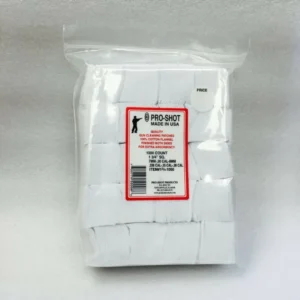 Pro-Shot - 1-3/4' Patches (1,000) - 7mm-.38 Cal. / 6mm Benchrest