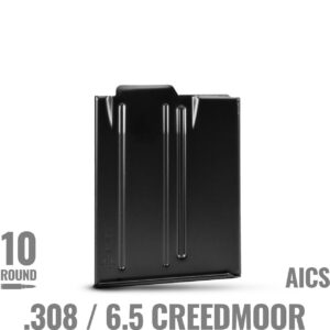 MDT Magazine - Metal, SA, .308/6.5 Creedmoor w/ Binder plate, 10 Round, BLK (102013-BLK)