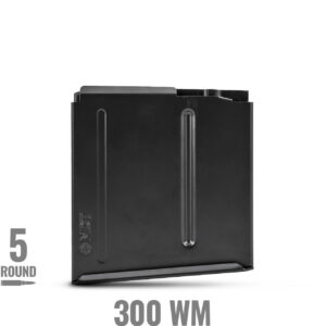 MDT Magazine - Metal, LA 3.740, 300WM, 5 Round, BLK (102088-BLK)
