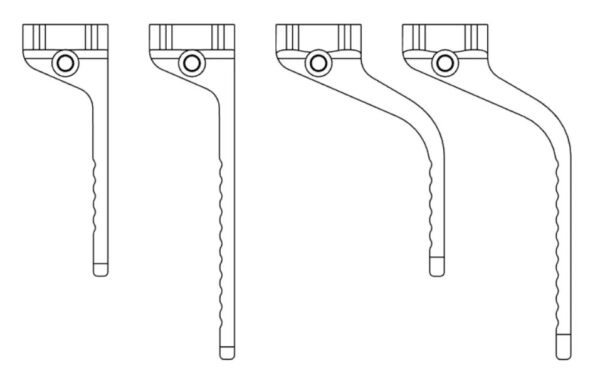 Gray Ops Bag Stop Straight ARCA Mount - Image 2
