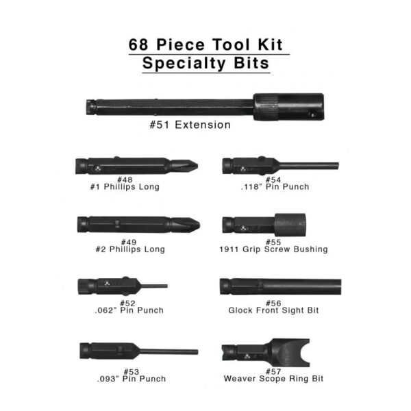 Lyman Master Gunsmith Tool Kit -68 Piece - Image 3