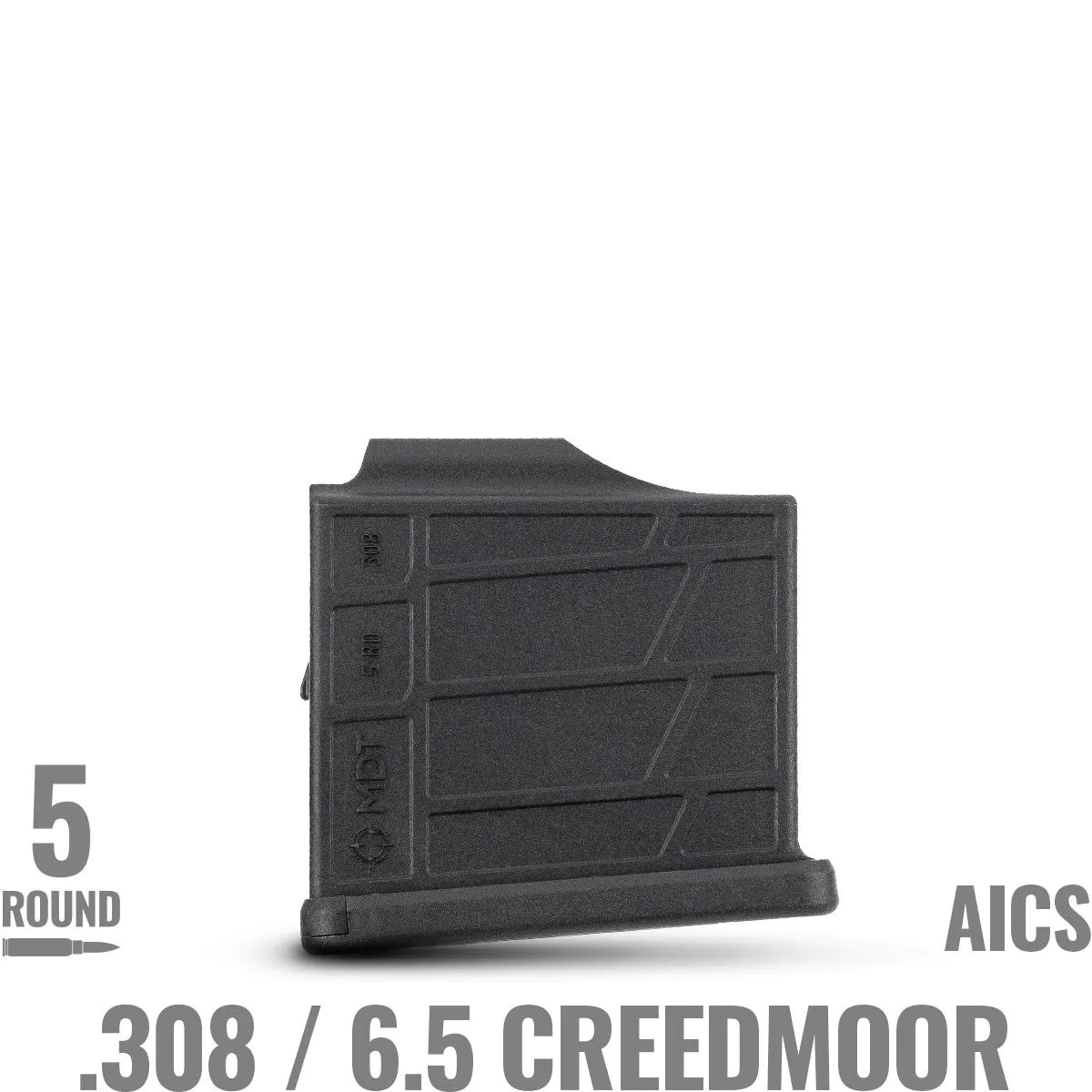 MDT Magazine - .308/6.5 Creedmoor MDT Polymer AICS Magazine - 5 RND
